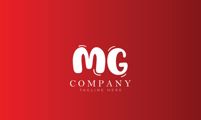 MG logo, Branding logo, Clothing logo, Gaming logo, MG letter logo