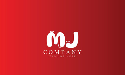 MJ logo, Branding logo, Clothing logo, Gaming logo, MJ letter logo
