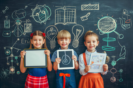 ack to school school kids, AI tehnology, tablets, formuls