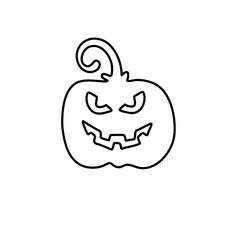 Pumpkin line icon
