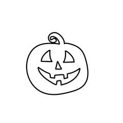Pumpkin line icon