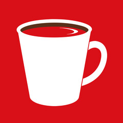       Coffee cup logo icon vector illustration.
