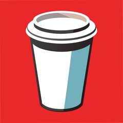       Coffee cup logo icon vector illustration.
