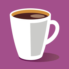       Coffee cup logo icon vector illustration.
