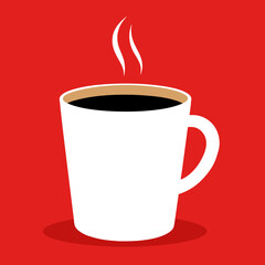       Coffee cup logo icon vector illustration.
