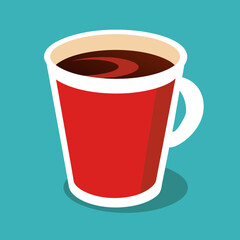      Coffee cup logo icon vector illustration.
