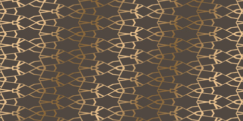 Golden oriental background. Design template for invitation, web, banner, birthday, wedding, business card. .