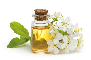 Meadowfoam Seed Oil isolate on white background