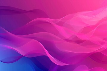 Obraz premium Elegant gradient background with pink and purple color waves