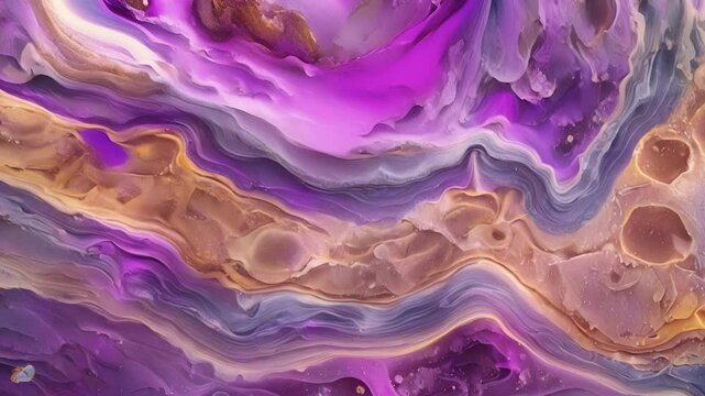 A skeletal muscle tissue sample showing the abnormal storage of glycogen in lysosomes affecting muscle function in individuals with lysosomal storage diseases.