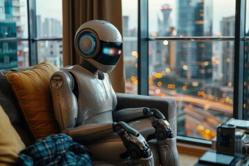 Robot browsing through TV subscription services