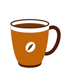       Coffee cup logo icon vector illustration.
