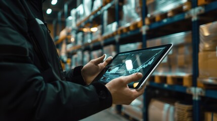 Tablet in Warehouse Management