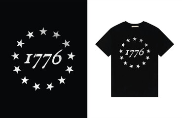 13 Stars 1776 Independence Day