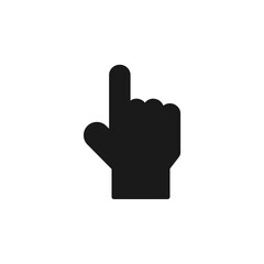 Collection of hand silhouettes isolated on white, Vector collection of human hands with different gestures, gesturing hands, black hand silhouettes, vector illustration