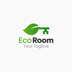 Eco Room Logo Vector Template Design. Good for Business, Start up, Agency, and Organization