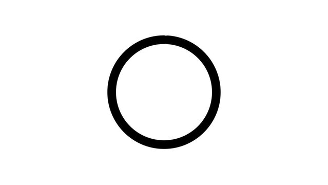 Beautiful Circle Loading icon animation