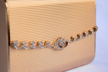 Vintage Purse Details Handbag Bag Clutch Accessory Fashion