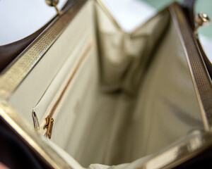 Vintage Purse Details Handbag Bag Clutch Accessory Fashion