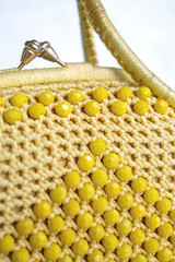 Vintage Purse Details Handbag Bag Clutch Accessory Fashion