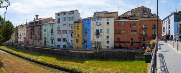 Urban view of the city of Barbastro, Huesca, Aragon. BARBASTRO