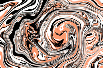 Complementary abstract marble pattern. Texture abstract background. Abstract art. PNG