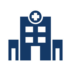 Fototapeta premium hospital icon design vector template