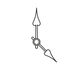 hour hand icon illustration