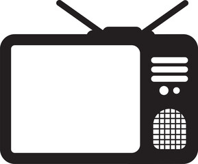 Retro tv icon