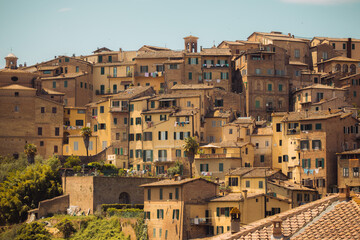 Houses in Siena, Italy 