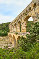 Fototapeta premium Famous roman aqueduct 