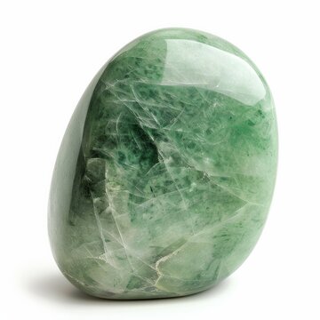 A close-up photo of a jadeite gemstone