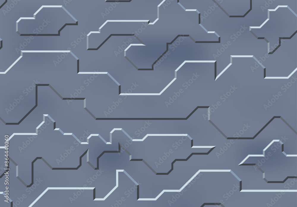 Poster background with metallic panels texture, wires and circuit. spaceship hull wall, technology backgrou