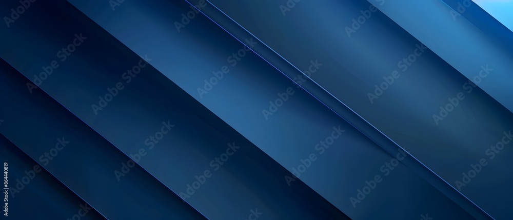 Poster blue banner background with diagonal line and dark blue color for corporate concept vector design. a