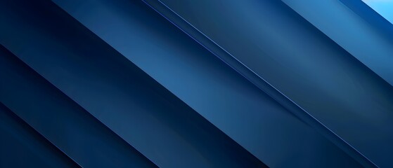 Obraz premium Blue banner background with diagonal line and dark blue color for corporate concept vector design. Abstract minimal modern gradient wallpaper layout template