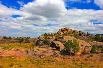 Beautiful landscapes from Kazakhstan. Photo