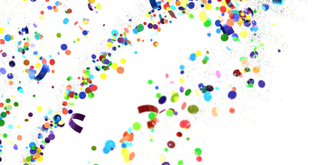 confetti png. Gold confetti falls from the sky. transparent PNG