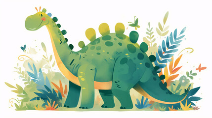 tyrannosaurus dinosaur vector illustration