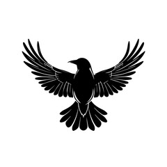 Obraz premium Bird Silhouette Vector Logo