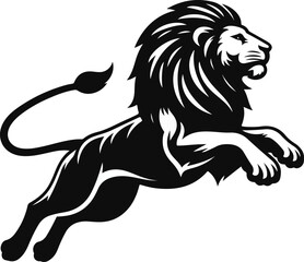 Black tiger vector illustration