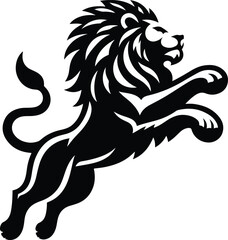 Black tiger vector illustration