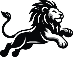 Black tiger vector illustration