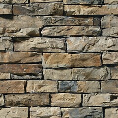   A high-resolution photo of a stone wall with two clocks, one mounted at the top and the other at the bottom