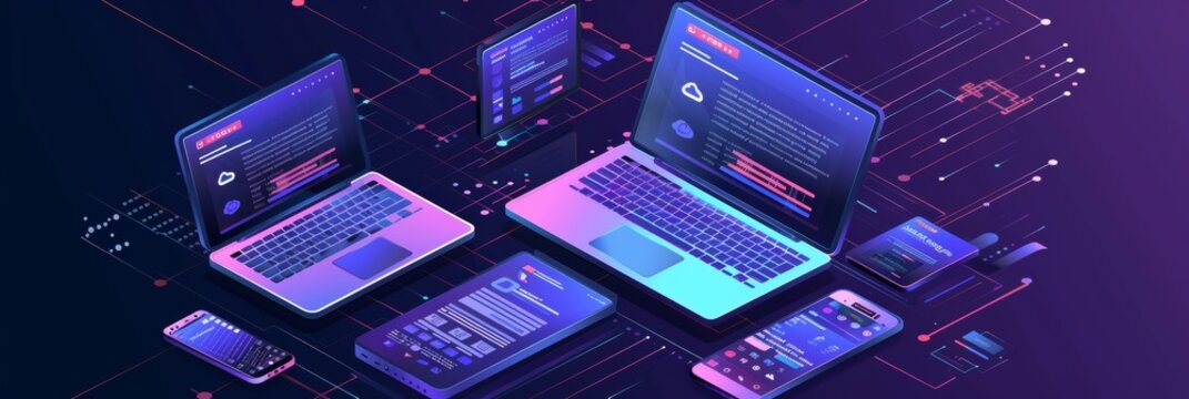 Cross-platform website and mobile app development: Coding for laptops and devices
