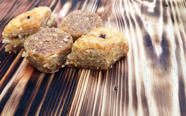 Baklava, delicious pastry dessert