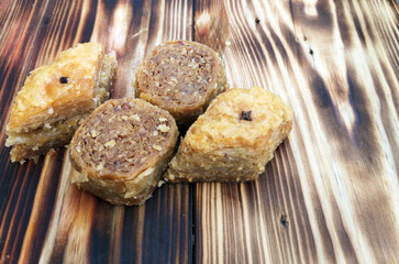 Baklava, delicious pastry dessert