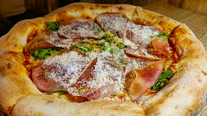 Very tasty italian Pizza Parma.