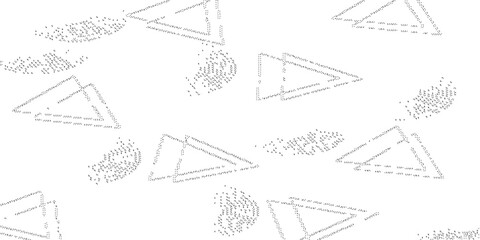 Dot pattern seamless background. Polka dot pattern template Monochrome dotted texture