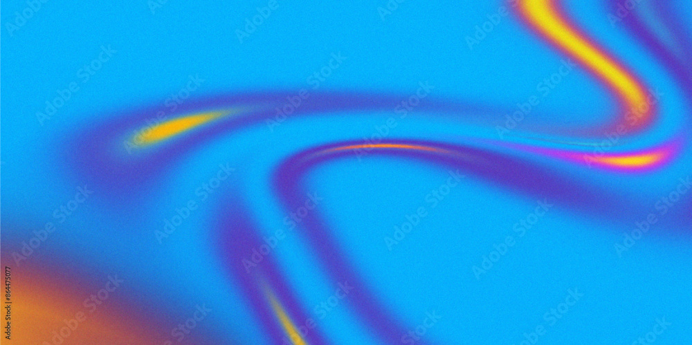 Poster blue fluid style abstract blue background with waves background. light blue vector abstract bokeh pa