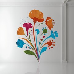 Decorative Floral Design 